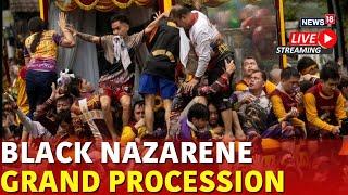 Black Nazarene Philippines Live | Black Nazarene Procession Rolls As Crowds Swarm Streets | N18G