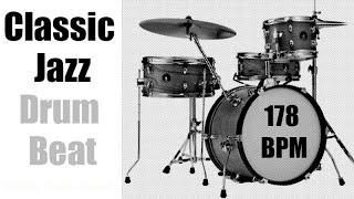 Classic Jazz Drum Beat - 178 BPM