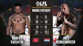 LFL 1 Free Fight: Robert Valentin vs. Joey Berkenbosch