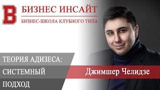 БИЗНЕС ИНСАЙТ: Джимшер Челидзе. PAEI теория Адизеса — инструмент системного подхода