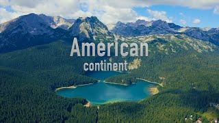 american continent 4k scenic/america and inspiring music