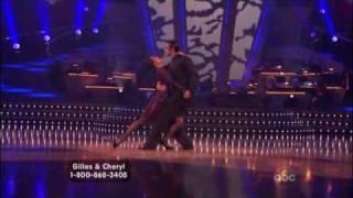 DWTS Gilles Marini & Cheryl Burke Argentine Tango (Week 4)