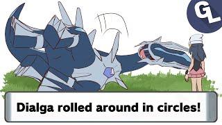 If Dialga Acted Out the Captions in Brilliant Diamond