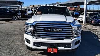 2020 Ram 3500 LARAMIE LONGHORN CREW CAB 4X4 8' BOX