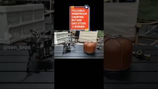 FOLDABLE CAMPING GAS STOVE 3 BURNER