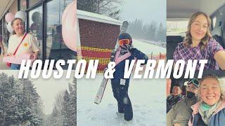 Houston & Vermont | Travel Vlog | Brooklynn Langston