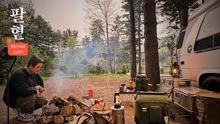 Bushcraft Solo Camping Chevy Van Chevyvang20 Van Life Camping Vlog