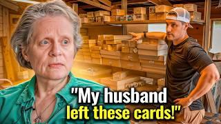 Her ENTIRE BARN is FULL of SPORTS CARDS!