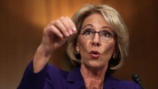 BETSY DEVOS: Guns in school protect against grizzly bears