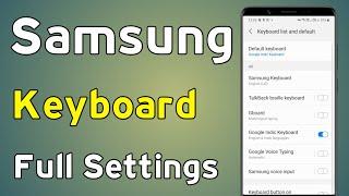 Samsung Keyboard Settings | Samsung Keyboard Style Change | Samsung Keyboard Setting Kaise Karen