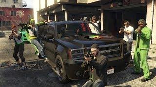 GTA ONLINE Gang attacks ( Ganja Outlaws Crew )