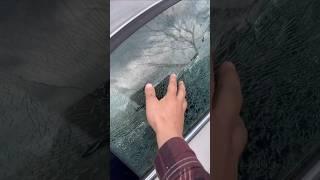 How does a spark plug break glass? #shorts