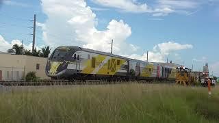 Brightline Honks For The Track Workers At Bunker Rd West Palm Beach 7-29-24