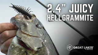 2.4" JUICY HELLGRAMMITE by Great Lakes Finesse - New for 2024