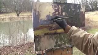 Kyle Buckland Plein Air Landscape Oil Painting Demonstration Art Demo