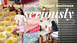 let's start taking my small business seriously // how to level up your biz to make more sales