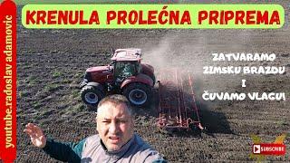 KRENULA PROLEĆNA PRIPREMA: ZATVARAMO ZIMSKU BRAZDU I ČUVAMO VLAGU ; SPRING WORKS HAVE BEGUN