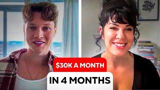 How Amanda hit $30k a month with copywriting in 4 months