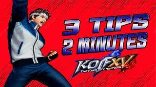 KOF XV: SHINGO  - 3 Importants Points To Use In Matches !