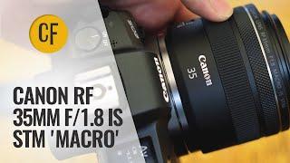 Canon RF 35mm f/1.8 IS STM 'Macro' lens review with samples