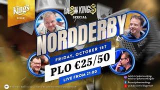 "NORDDERBY" Session 2 - Cash Game PLO €50/€50 live from Kings Resort [TABLE SOUND]