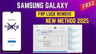 New Method Samsung Frp Remove Tool 2025 Free tool / Samsung Frp Bypass No Need *#0*# No Need Qr Code