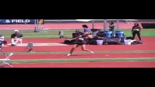 Allison Reaser Heptathlon Javelin Throw NCAA DI Outdoor T&F Champs 2013