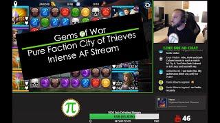 Gems of War | Pure Faction for City of Thieves + Challenge Spam