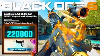 Black Ops 6: The NEW Absolute FASTEST WAYS To Rank Up... (Weapon XP & Level XP Guide)