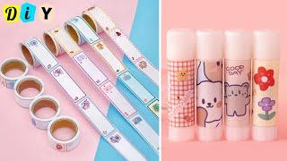 How to make Stationery | DIY cute stationery | Handmade stationery | School hacks