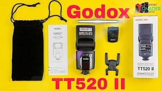 شرح كامل فلاش جودكس Godox TT520 II ارخص فلاش تبدء بيه مميزات وعيوب