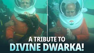 PM Modi dives to pray at ancient Dwarka under the sea