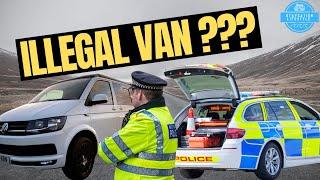 Are you breaking the law? Is your VW Transporter Camper Van illegal?