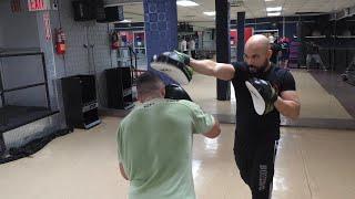 Synergy Astoria 1 on 1 Boxing training.