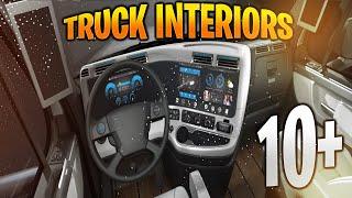 12 TRUCK INTERIORS ETS 2 BEST MODS for 2024