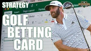 How To Build Golf Betting Card | Sports Betting Strategy & Tips