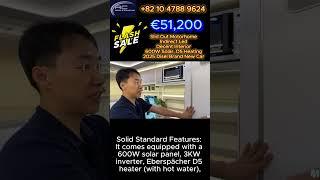 Fennec 640 Slide Out Motorhome #koreacar #koreacarsales #exportcars #exportcarskorea #autofromkorea