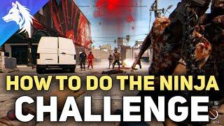 How To Do The "NINJA" Challenge -  Dead Island 2