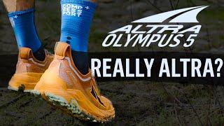 Altra Olympus 5 | I Was Shocked (Altra Recommended This Shoe To Me)