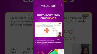 BÀI TOÁN ĐIỀN SỐ VÀO Ô VUÔNG - CẤP ĐỘ 1, 2, 3, 4 - TOÁN TƯ DUY KANGAROO - IKMC