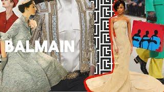 La marca BALMAIN y su historia desde Pierre Balmain hasta Olivier Rousteing