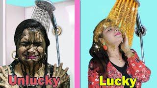 Lucky Vs Unlucky Challenge I Hungry Birds I Funny Challenge