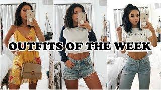 SUMMER OUTFITS OF THE WEEK | CASUAL, COMFY & CUTE