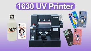 Colorsun  A1630UV Printer  2022 New UV Flatbed Printer A4 A3 A2 A1 Size UV Printer