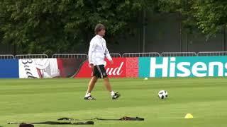 Germany coach Joachim Low has got some serious skills