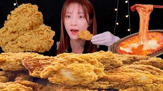 바삭바삭의 끝판왕 BBQ황금올리브 치킨 먹방! 긴 말 필요없는 맛!