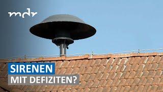 Sirenen schützen – wenn sie auch funktionieren | Umschau | MDR