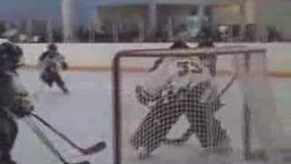Justin Mendoza Buries It Top Shelf
