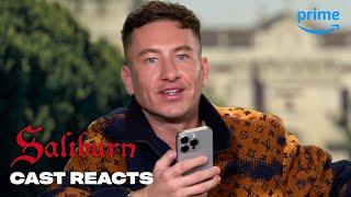 The Cast Reacts to Tweets | Saltburn | Prime Video