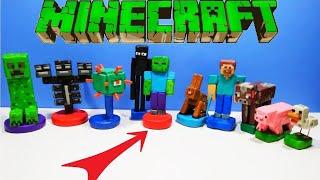 MINECRAFT ЛЕПКА ЗОМБИ | Sculpting Zombie Figure #Avipi